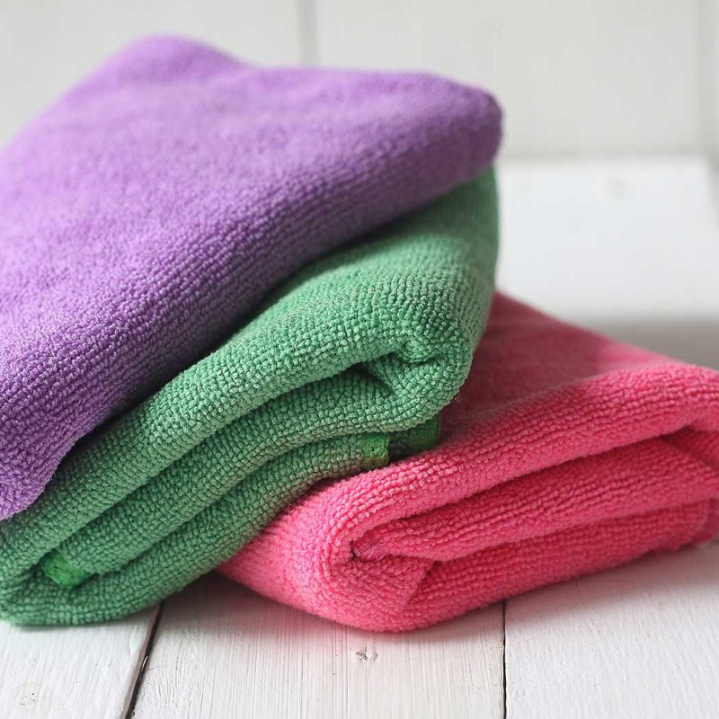 ● Cotton T-Shirt/Microfiber Towels